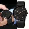 Fashion Ultra Thin Men Watches Simple Business Metal Mesh Belt Men's Quartz Watches Casual Male Wristwatch Clock Montre Homme