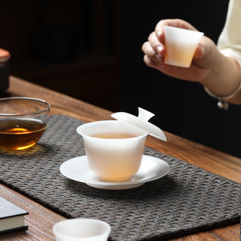 Su's Ice Jade Ceramic Gaiwan
