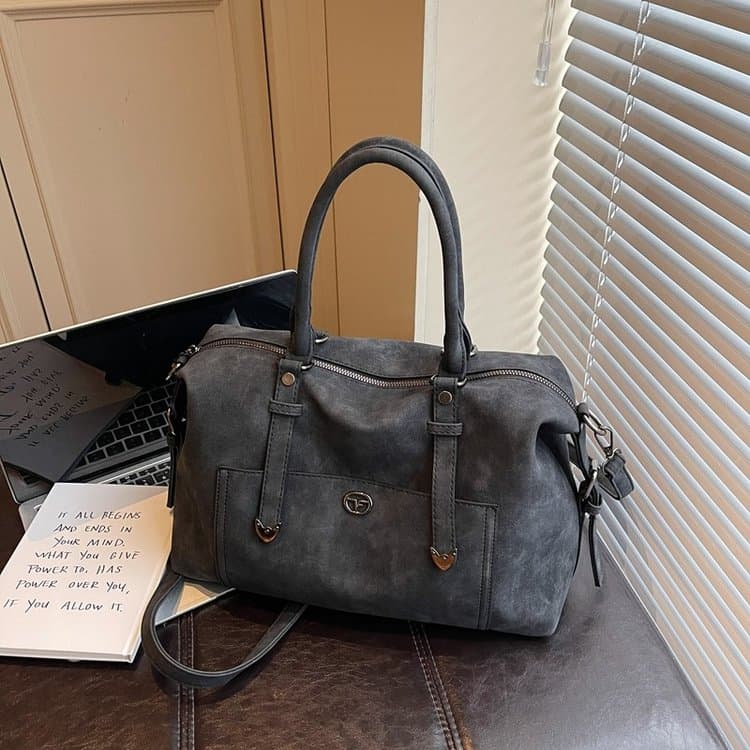 Ретро старая сумка-тоут женская сумка-мессенджер чёрный