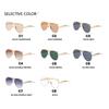 Luxury Designer Fashion Brand Sunglasses Women New Vintage Trendy Oversized Shades Glasses Summer Travel Outdoor Sunglasses
