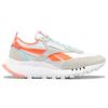 Reebok Classic Leather Legacy Weiß Orange Flare Damen Sneaker Digital-Glow FY7435