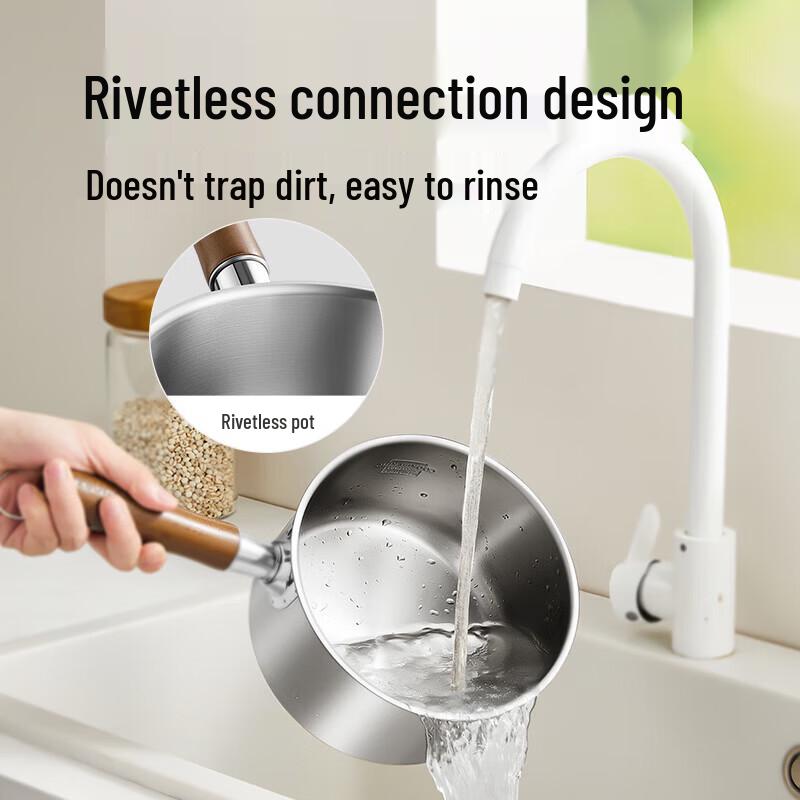 18cm 316L Stainless Steel Milk Pot