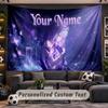 Honkai Star Rail Personalized Tapestry Support Custom Name, Wall Art Home Decoration