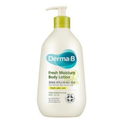 Derma:B Fresh Moisture Body Lotion 400 Ml – Lightweight Hydration & Fresh Odor Care Body Lotion