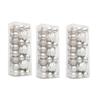 3Box Christmas Tree Hanging Decoration Electroplated Christmas Baubles Ornament Window and Door Ornament Party Supplies