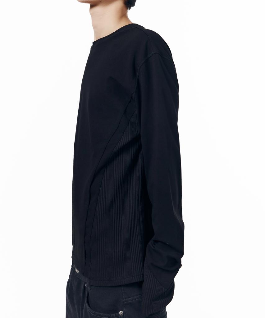 AAKAM Cut-Off Long Sleeve (Black)