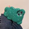 Koreanische süße 3D-Cartoon-Bär Spritztinte Telefonhülle für iPhone 14 13 12 11 Pro Max Schöne Tier Stoßfeste weiche Abdeckung Funda