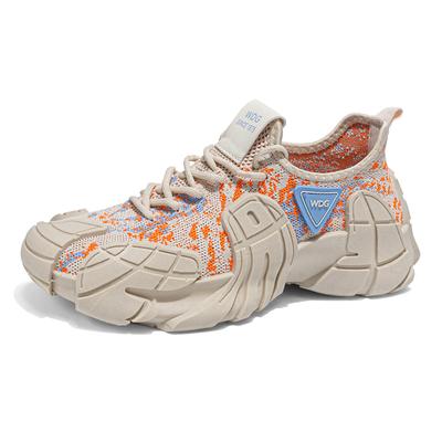 Herren Freizeitsportschuhe Mode neu große Größe dicksohlige Sneakers Herrenschuhe atmungsaktiv erhöhen Punk Schuhe Herren Slipper