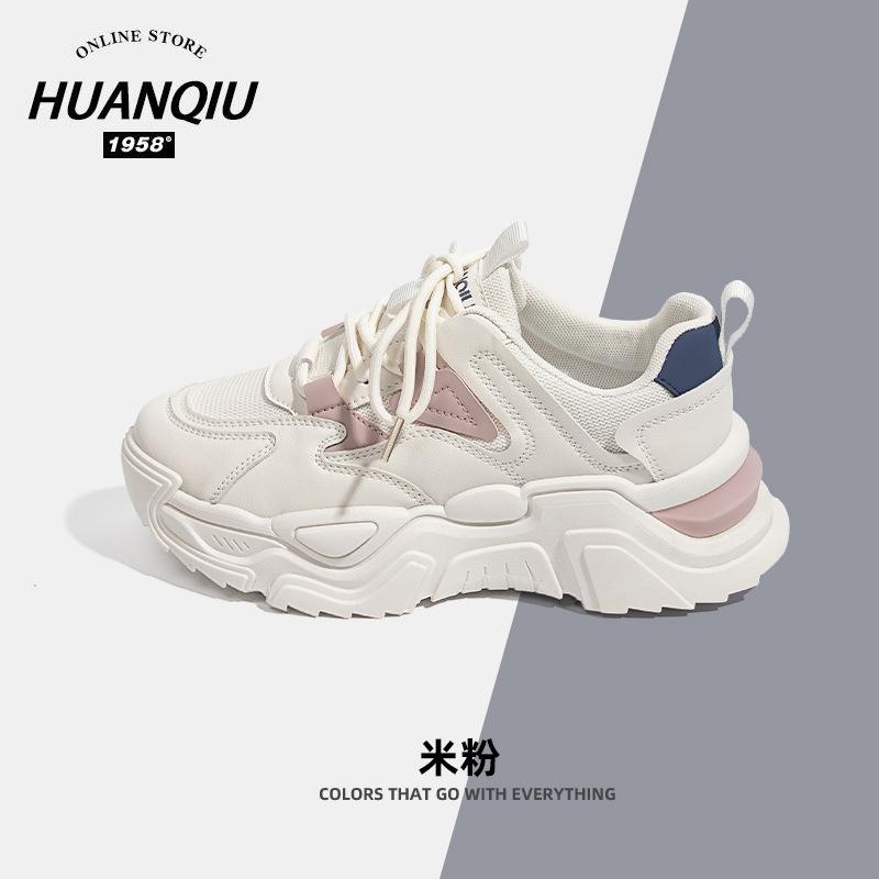 

Global ZHQ-XA002 Dad Shoes Женская весна 2025 Новая дышащая обувь Детские универсальные кроссовки премиум-класса 35