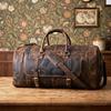 Mens&Womens Travel Bag, Full Grain Leather Duffel Bag, Personalisation Weekend Luggage Bag,Unique Christmas Gifts,Carry-on Bag