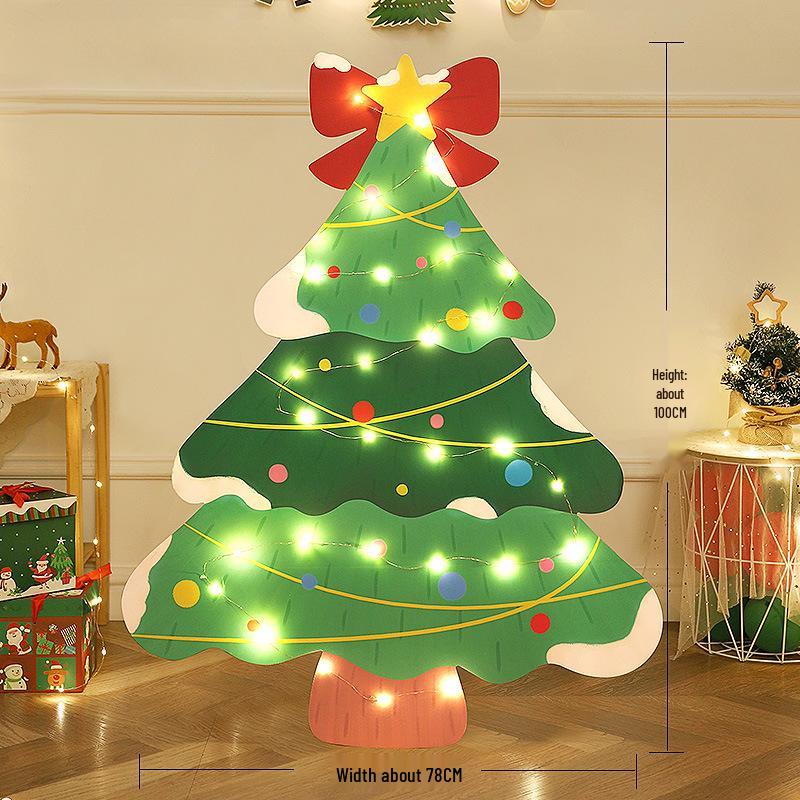 Ornamenti di Natale a Tema Babbo Natale: Set Scena Oggetto di Scena per Foto Vacanze all'Aperto