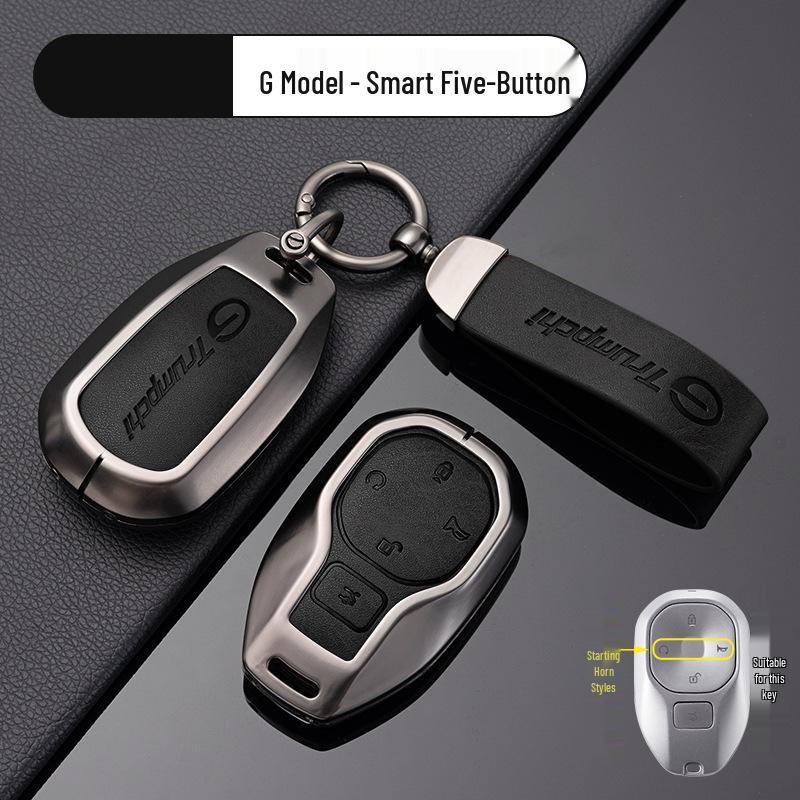 Metall-Schlüsselanhänger Kompatibel mit Trumpchi GS4, GS3, GS5, GA6, GA3, GA4