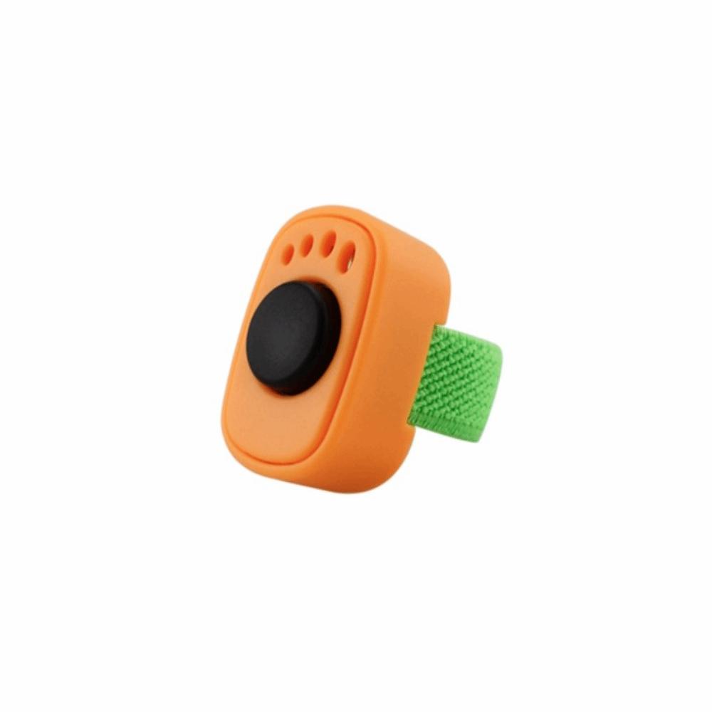 Professional Dog Thumb Training Clickers Mini Finger Ring No Battery Interactive Sound Clicker Lightweight