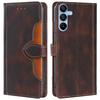 For Samsung Galaxy A15 4G/A15 5G Cover Straw Hat Design PU Leather Stand Wallet Cell Phone Case