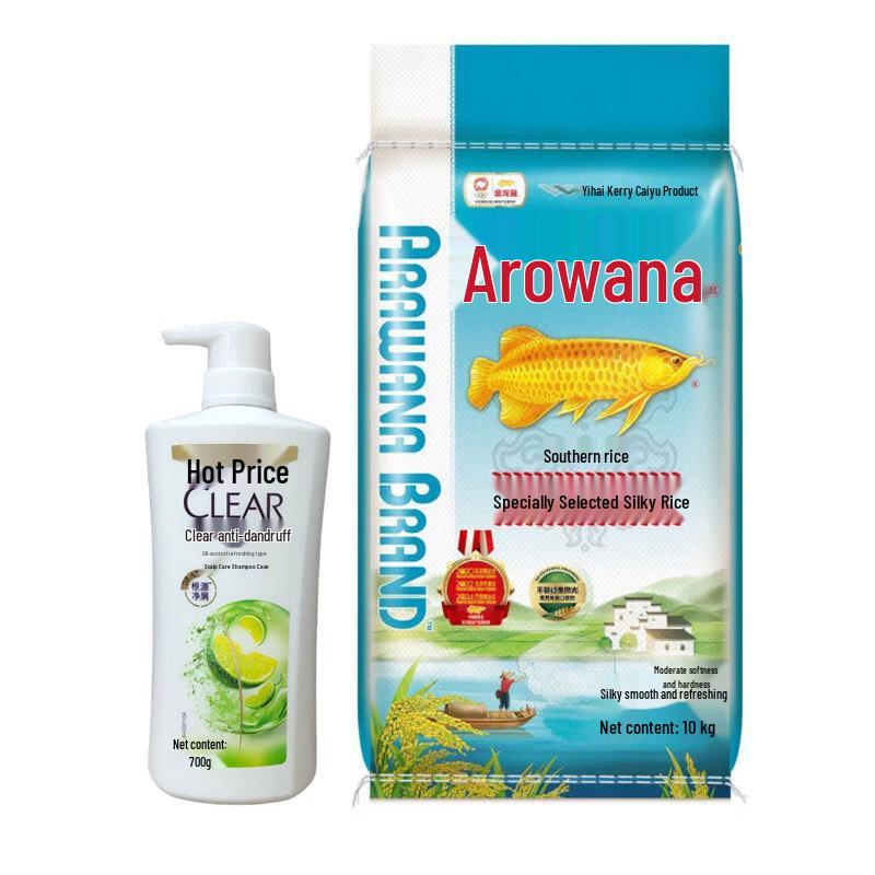 Шампунь от перхоти Clear и набор с рисом Arowana Premium