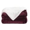 New Double-Layer Thick Lambskin Leisure Blanket for Sofa or Office Nap