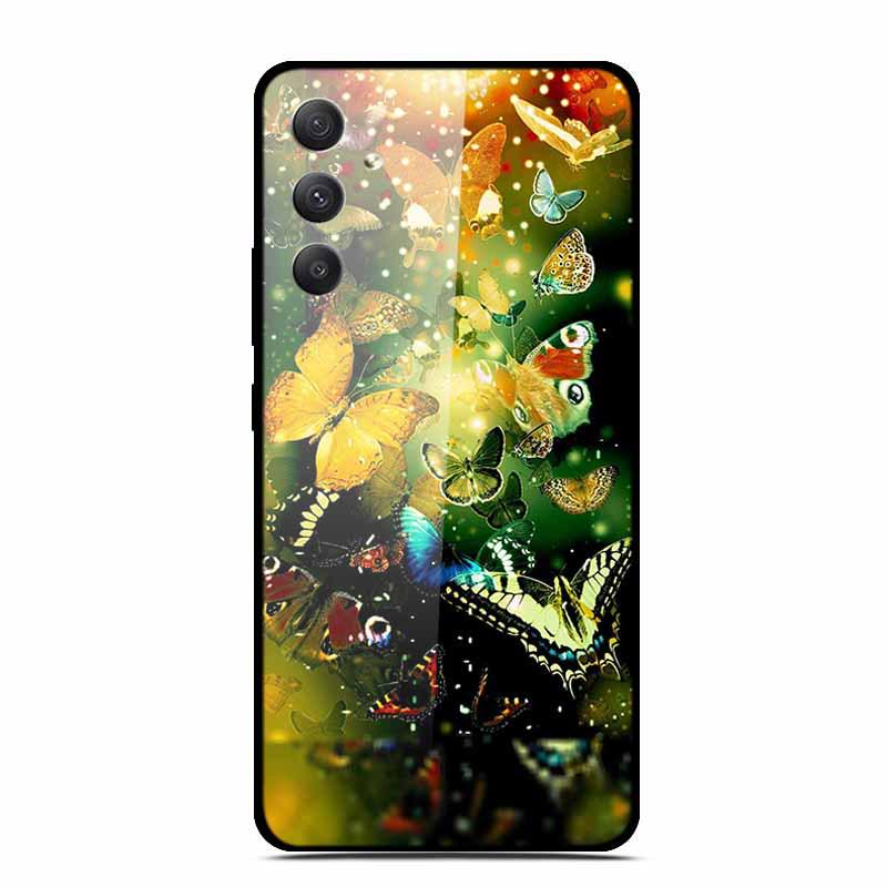 Чохол для телефону Samsung A35 5G - Персоналізоване кольорове загартоване скло, Захист від падінь.