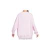 Nike Comme W Nsw Cozy Flc Os Col Rond Décontracté Ample Sweat-shirt Rétro Américain Sweat-shirt Femme Rose FV4012-663