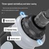 Compact Double-Headed Stubby Ratchet Screwdriver with Phillips & Slotted Bits - Telescopic, Labor-Saving, Forward/Reverse Function