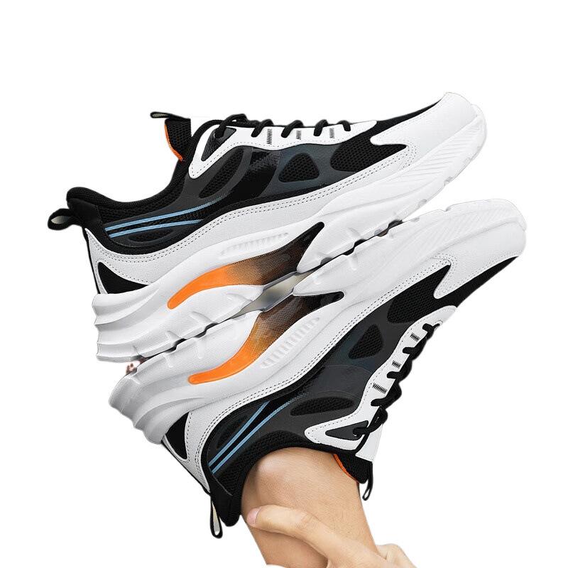 Sneakers Men's Summer Breathable Men's Shoes 2025 New Trendy Mesh Shoes Casual Lightweight Running Shoes Ultra Light Running Shoes