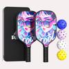 Peak Fiberglass Pickleball Racket for Adults & Kids - Professional Grade