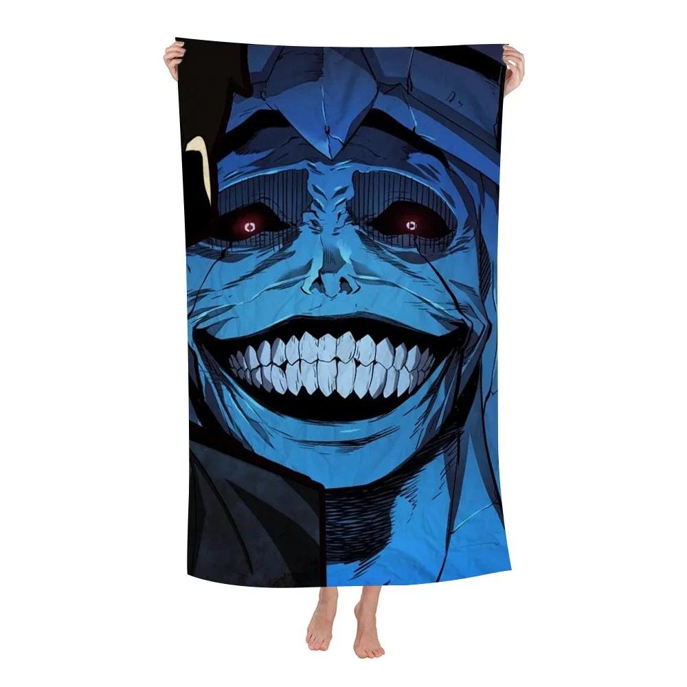 Anime Hero Bath Towel - Dynamic Design, Soft Absorbent, Perfect for Summer Fun, Adds Adventure to Your Beach Days