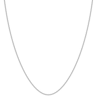 [Shinjuku Gin No Kura] Silver 925 Azuki Chain, Approx. 1.3mm Wide, 38-60cm (45cm) Long, Women's Chain Necklace, Delicate, Thin, Simple