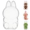 LABUBU Case, Clear Clear Cover, Fits LABUBU In Both Standing and Sitting Positions, Convenient Portability, Storage and Protection, Thin and
