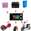 Digital Battery Capacity Tester Battery Capacity Indicator Battery Meter E-bike
