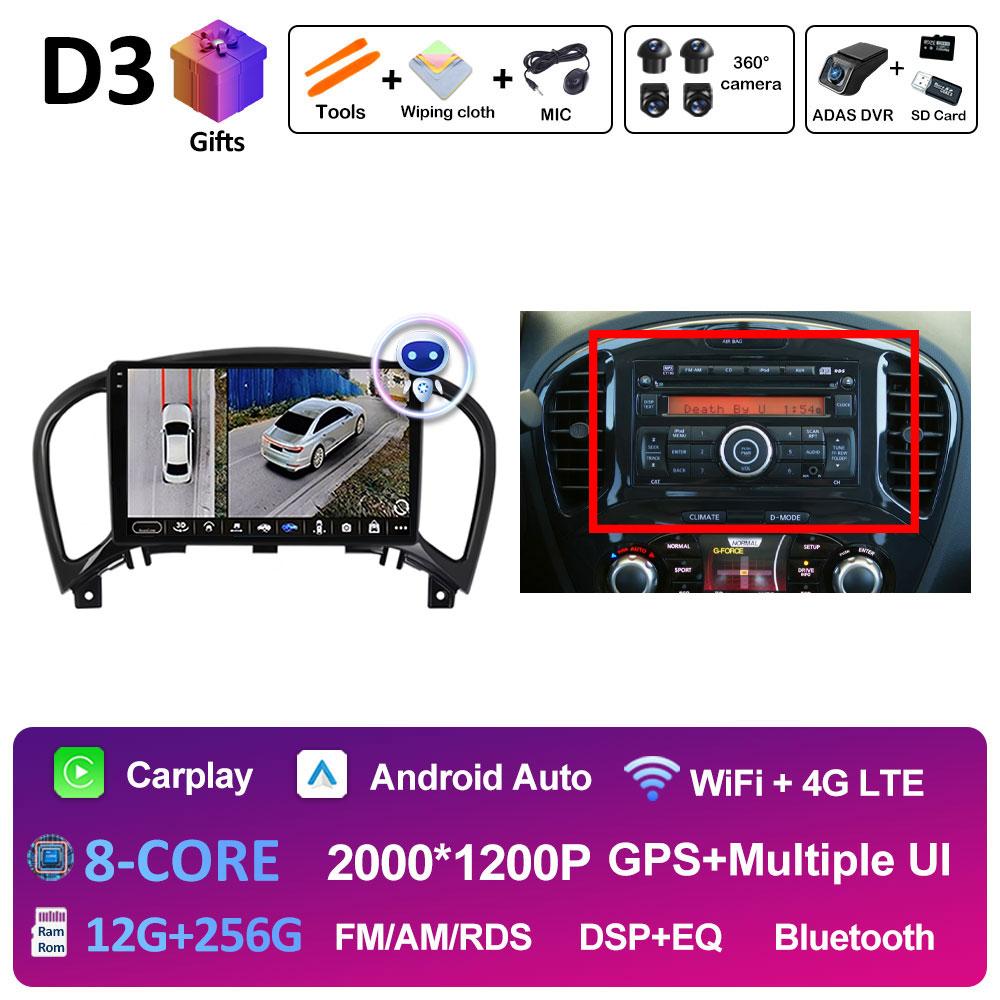 For Nissan Juke YF15 2010 2011 2012 2013 2014 Car Radio Multimedia Video Player Cooling Fan DSP Stereo GPS Navigation Autoradio