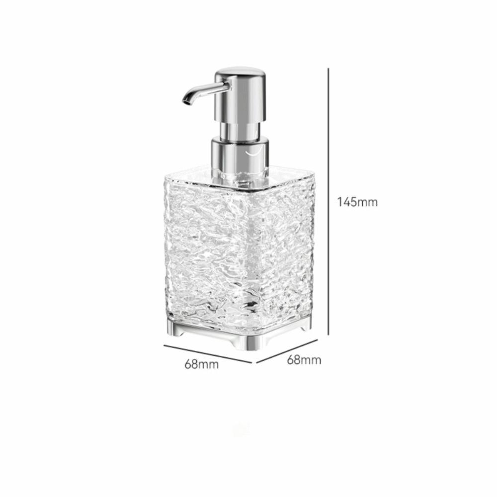 Durable Portable Soap Dispenser Versatile Square Hand Sanitizer Containers Refillable Shampoo Bottle