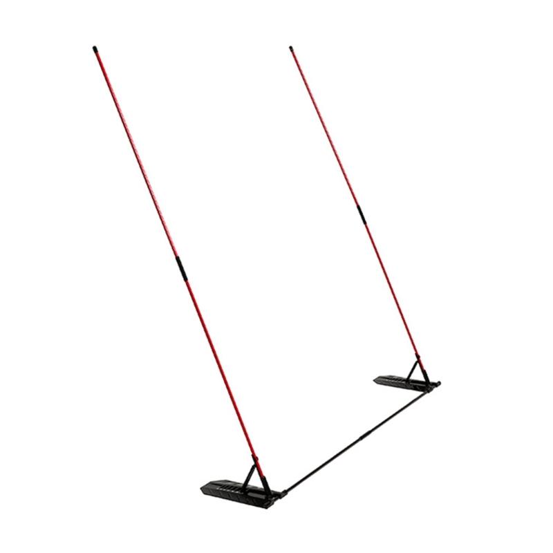 

Golf Alignment Stick Holder Swing Practice Plate Plane Trainer for Swing Plane Training and Pathes Correction 1