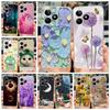 For Realme Note 50 Case RMX3834 Stylish Painted Cover 6.74'' Clear Silicone Soft TPU Phone Case For Realme Note 50 Note50 Fundas