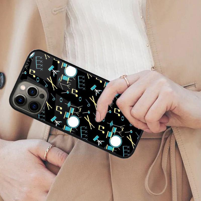 

Musical Drum Drumsticks Drummers Magnetic Phone Case For APPLE iPhone 17 Air 16 14 13 12 Pro Max 15 Plus MagSafe Cover iPhone 14