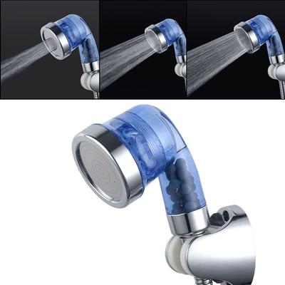 1 Stück Duschkopf ABS Negativ-Ionen Badezimmerfilter Wassersparende Dusche SPA Düse 3-Modus Einstellbarer Strahl Badezimmerzubehör
