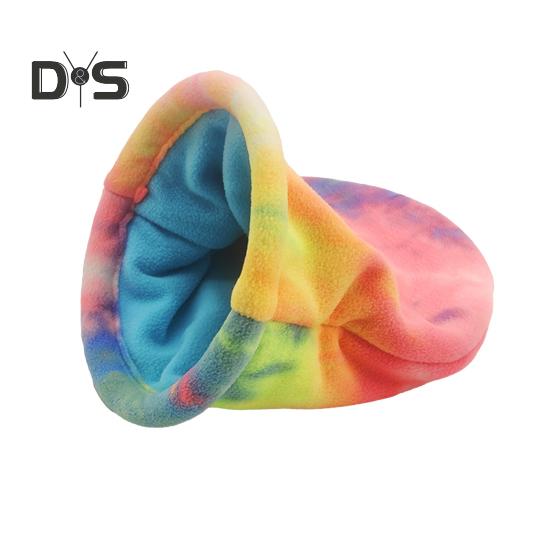 Hamsterschlafsack, weiches Fleece, warm, Winterversteck, Nest, Meerschweinchen, Kuschelsack, Kleintiere, gemütliche Höhle für Kaninchen, Chinchillas, Ratten, Eichhörnchen, Igel