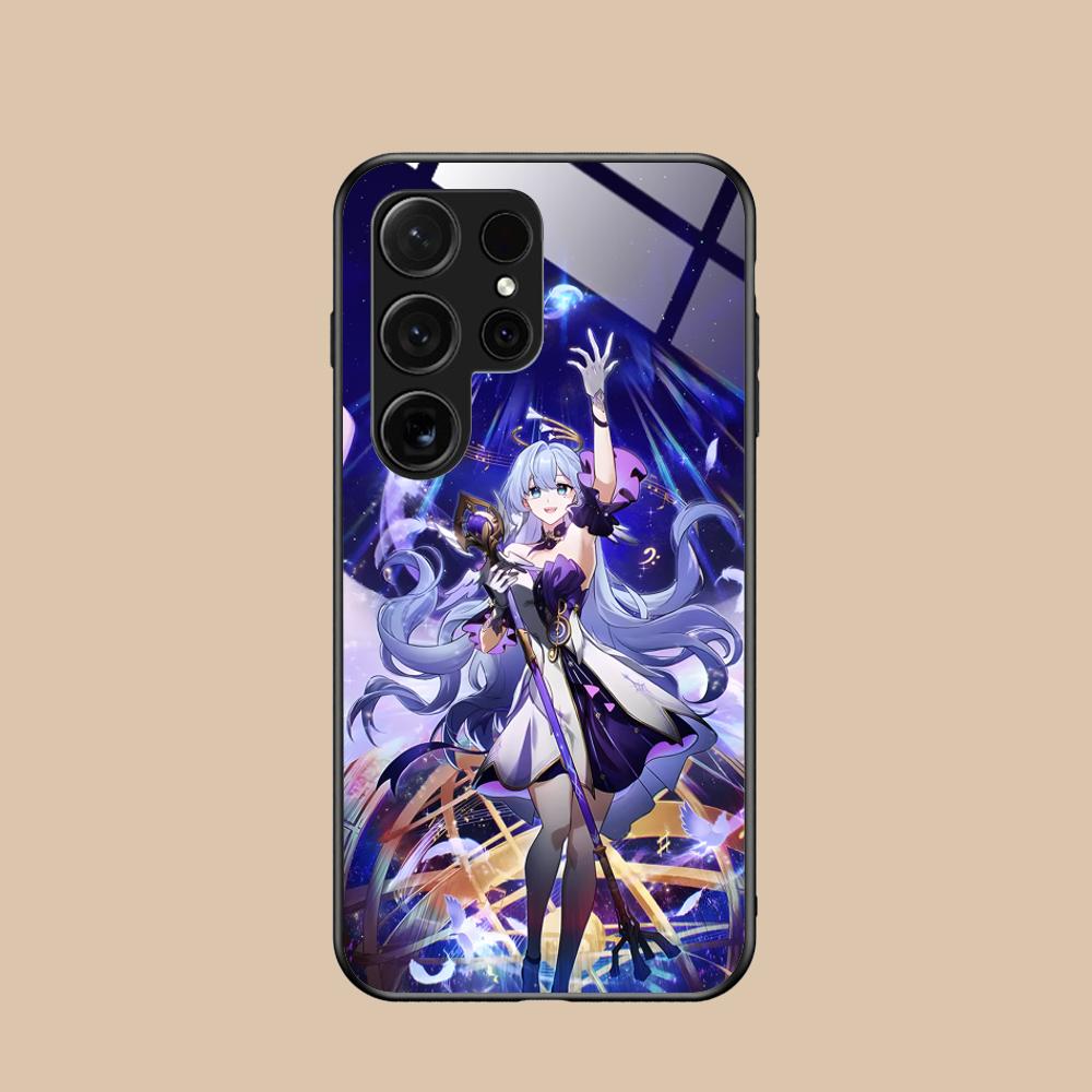 

HSR Robin Glass Mobile Phone Case for Samsung Galaxy A56 55 54 53 52 51 36 35 34 23 16 15 5G Colorful Cover Galaxy A32 4G