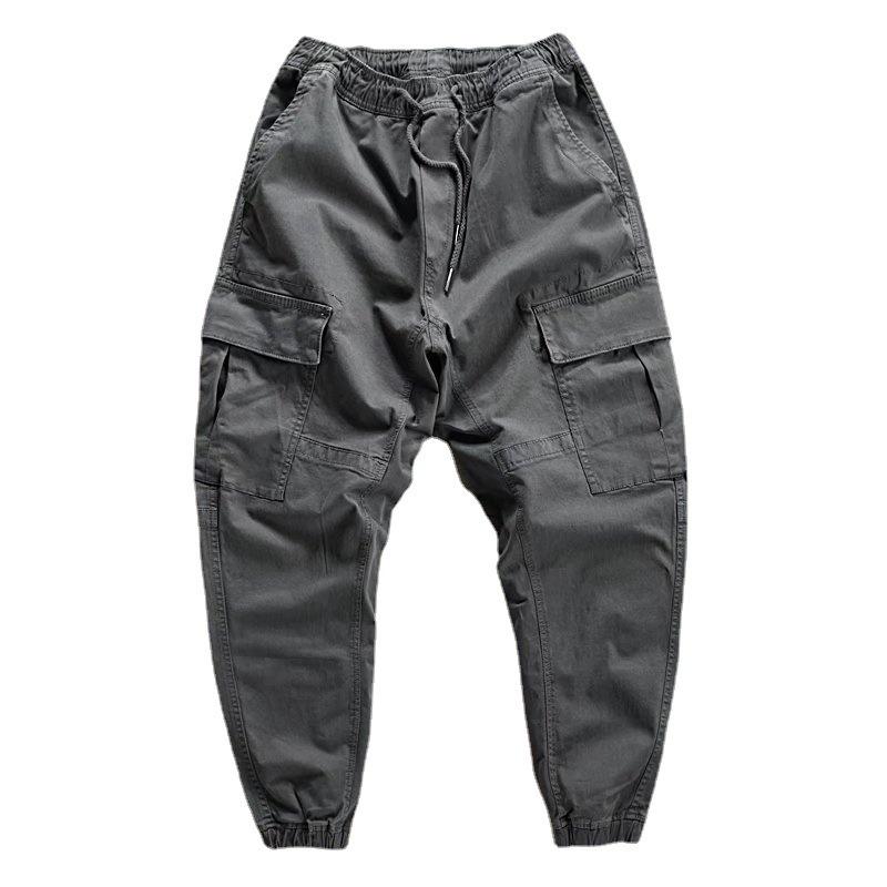 Men's Trendy Japanese Loose-Fit Work Overalls for Spring and Autumn