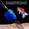 Strong Suction Electric Aquarium Cleaner 16/20W Silent Automatic Fish Tank Cleaner Gravel Extractor Sand Washer