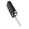 Replacement Car Remote Flip Folding Key Shell with 3 Buttons for Solaris