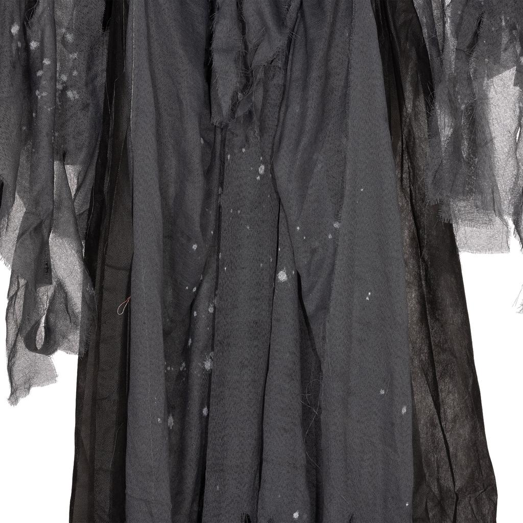 6.3" Grim Reaper Halloween Animatronic, with Glowing Eyes