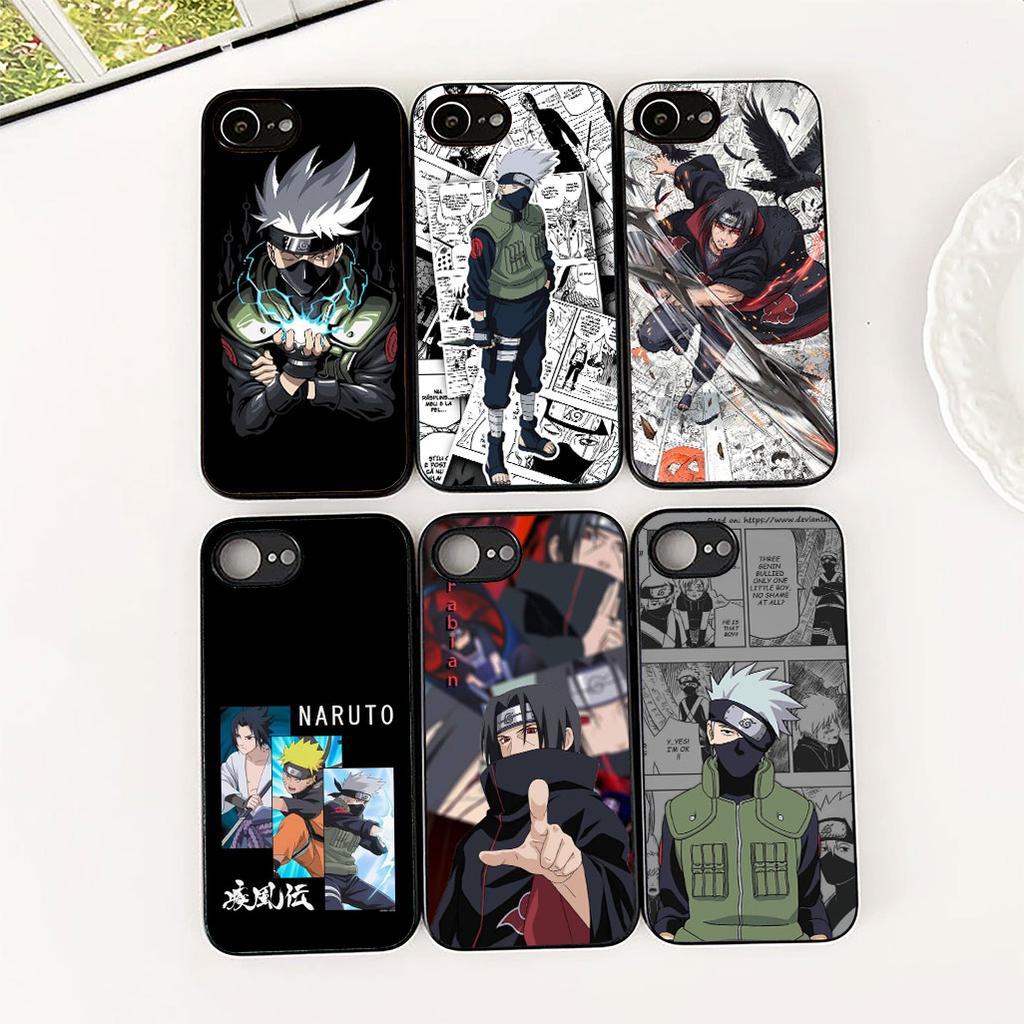 Soft Cover for Apple iPhone 17 Pro XS Max Air 6 7 8 Plus 5 + SE 2022 SE2 16E Casing Phone Case Kakashi Uchiha Itachi Narutos