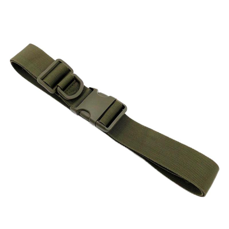 Adjustable Tactical Belt Military Nylon Waist Belt with Metal Buckle Waist Belt Heavy Duty Training
