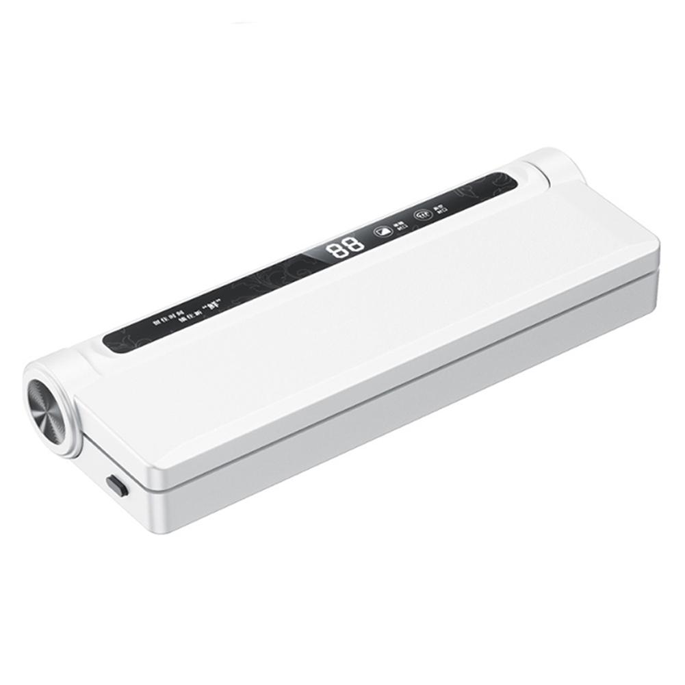 Food Vacuum Sealer Automatic Vacuum Sealer One Click Intelligent Operation with 20 Bags Strong Suction Power for Food Storage