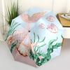 1PC Mermaid Shell Umbrella-8-Rib Reinforced Portable Folding Travel Suitable for All Seasons Outdoor Daily , Fun Design-Z0414