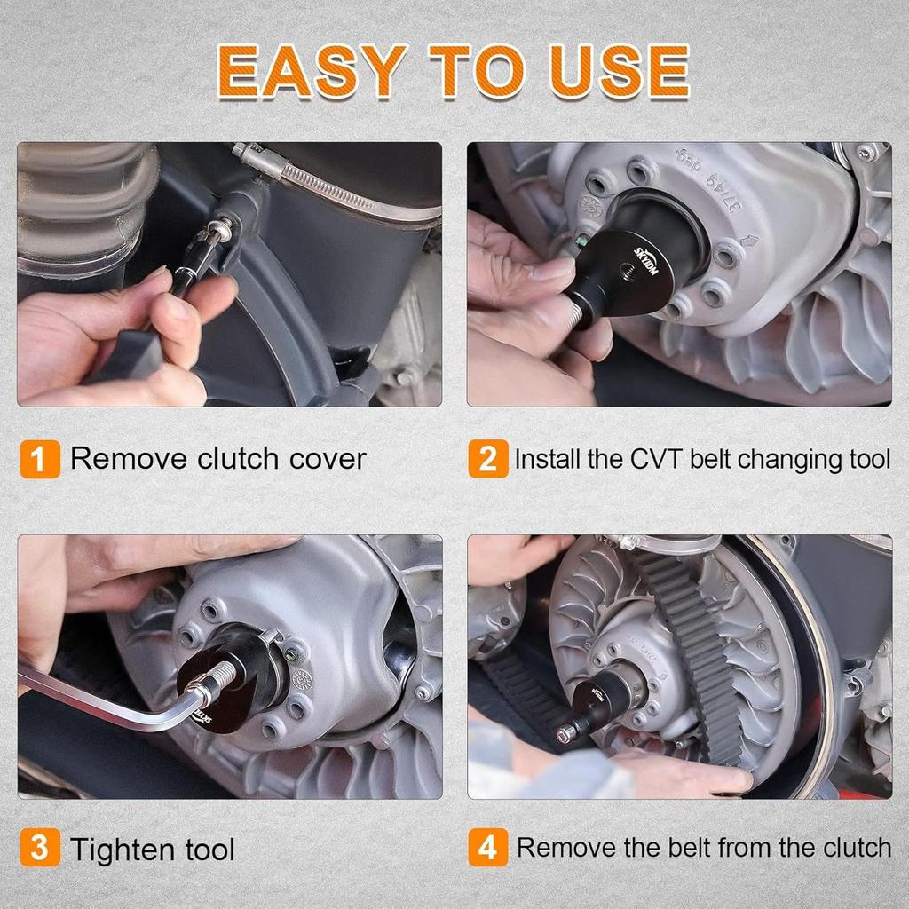 Compatible with Can Am X3 2017-2020#708200720 529000088 Clutch Spreader CVT Drive Belt Changing Removal Tool