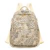 Women's Retro Print Backpack Large Capacity Backpack