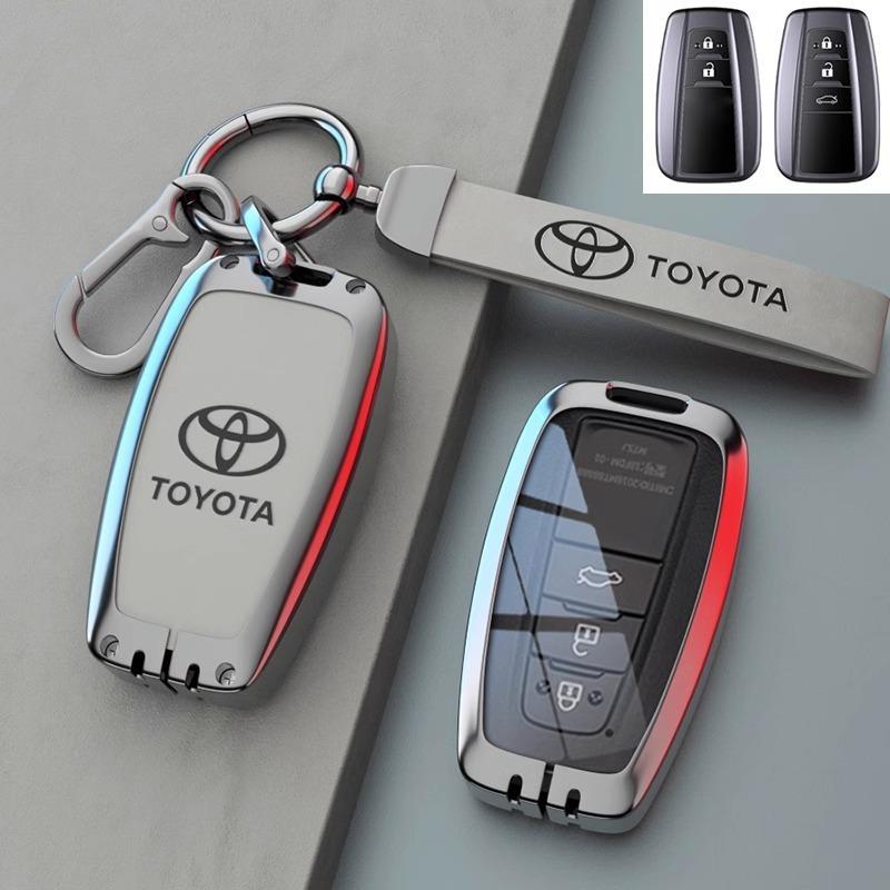 For Toyota 2026 Hot Hub Caps Newly Car Remote Key Case Cover Protective Shell Accessories For Toyota GR Prius Camry Corolla CHR