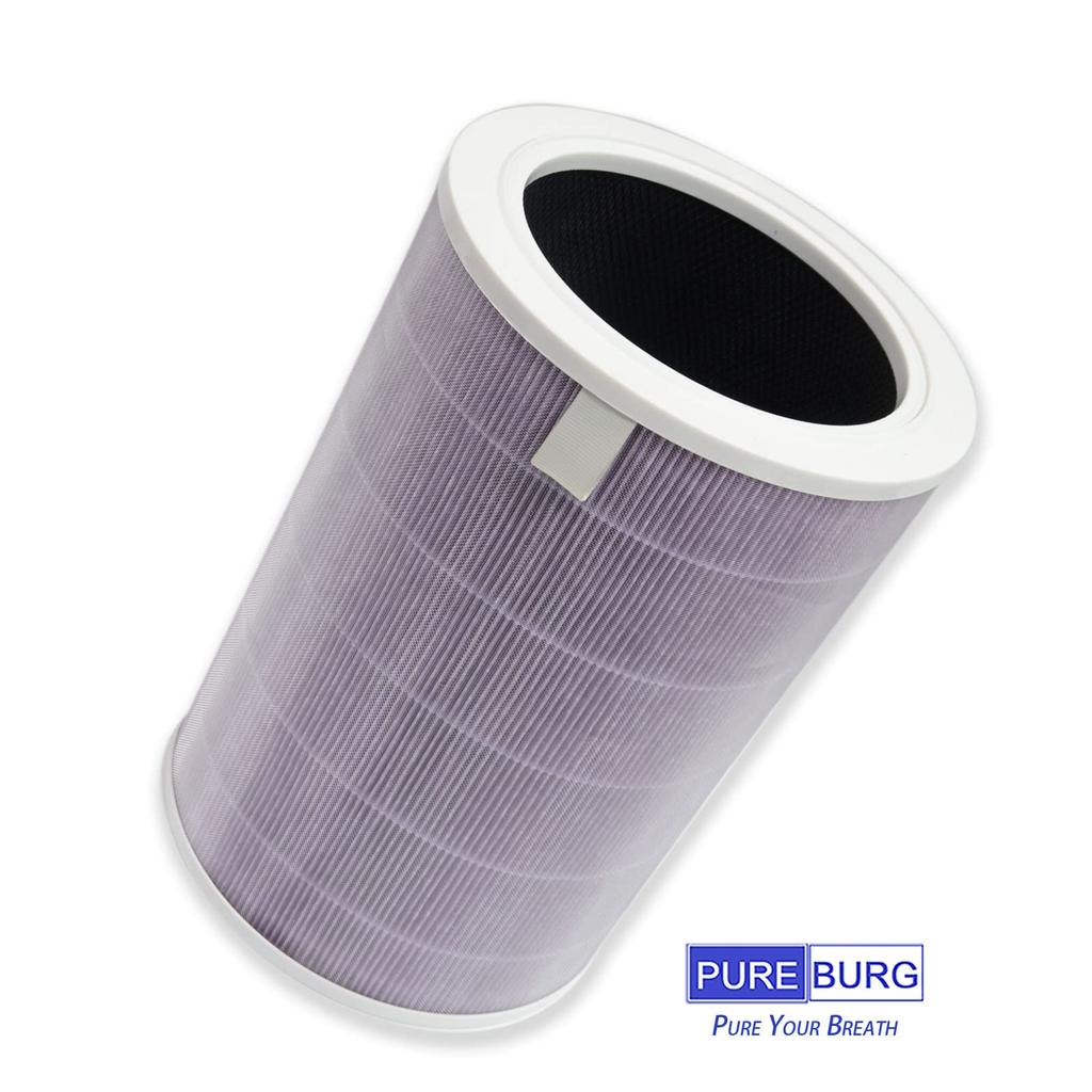 PUREBURG Replacement Filter M8R-FLH H13 for Xiaomi Mi 3C 3H 2C 2H 2S Pro Air Purifier HEPA