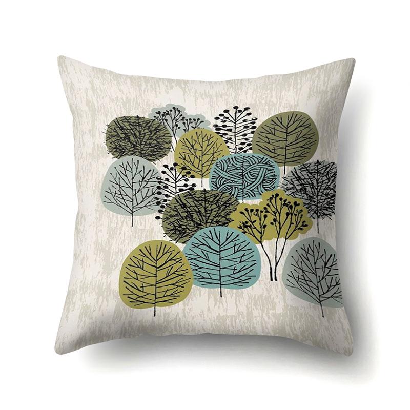 Polyester Pillowcase Automobile Decoration Home Printed Pillowcase